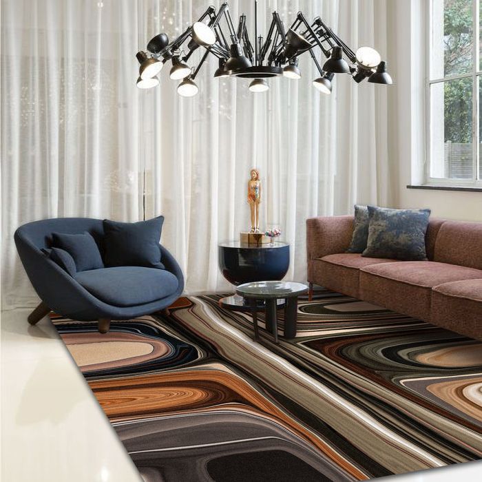 Tapis Liquid Layers rectangulaire