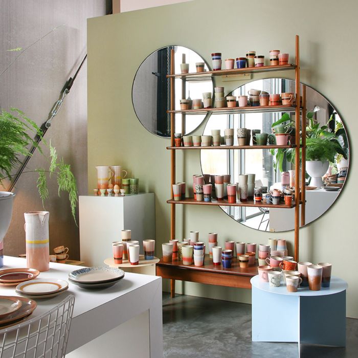 Round Mirror Metal Frame