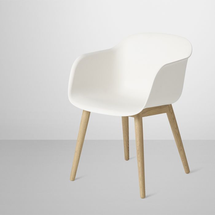 Fauteuil Fiber wood base