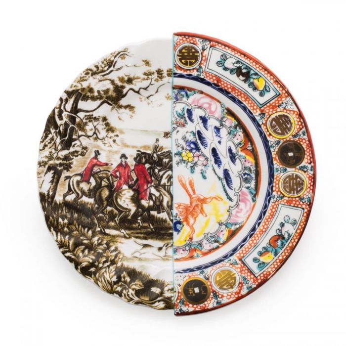 Assiette Hybrid Eusapia - Lot de 4