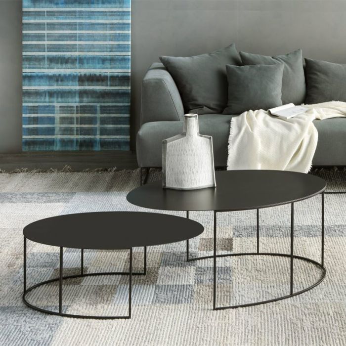 Table basse Slim Irony Oval