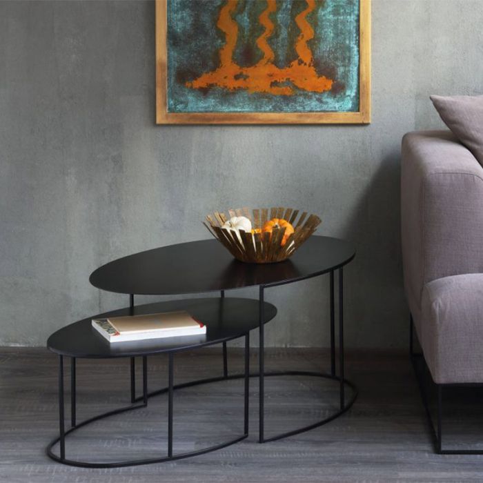 Table basse Slim Irony Oval