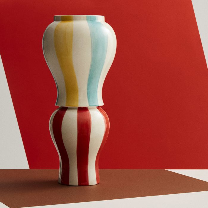 Vase Sobremesa Stripe