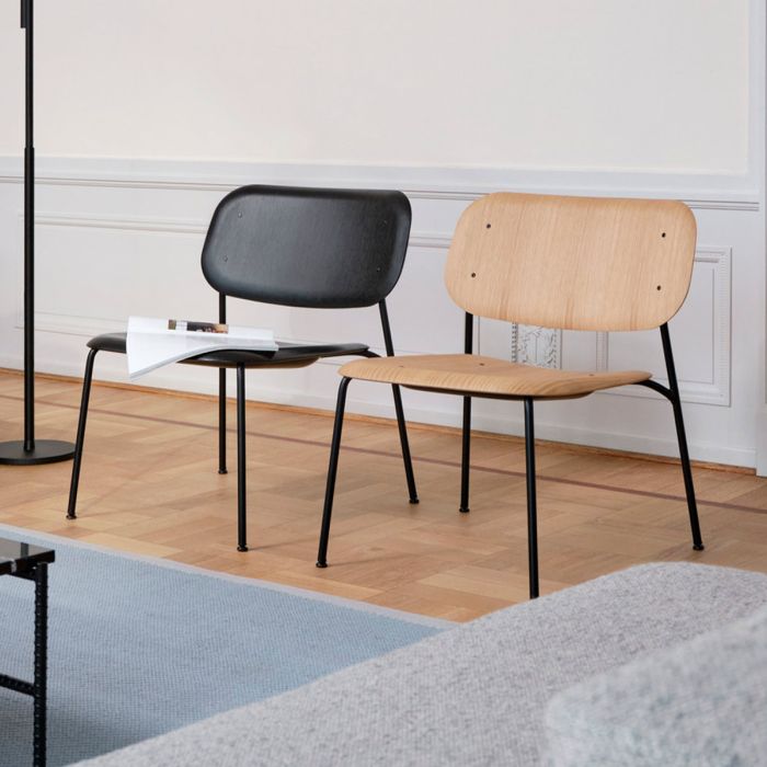 Chaise soft edge 100 - Noir