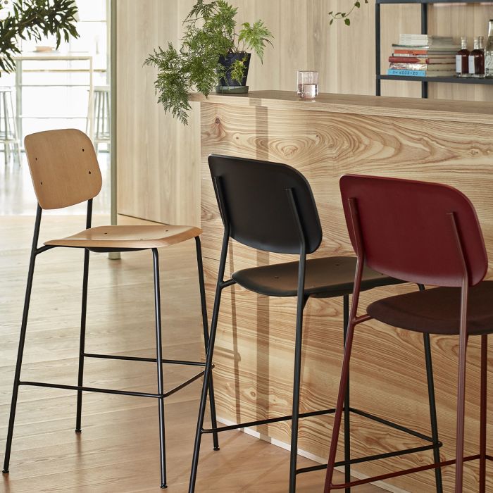 Tabouret de bar soft edge 90
