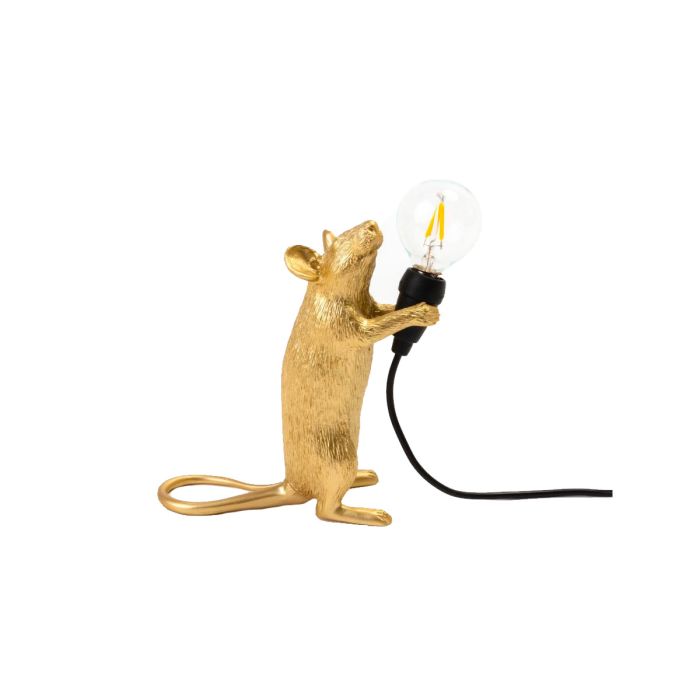 Lampe de table Mouse Step Gold
