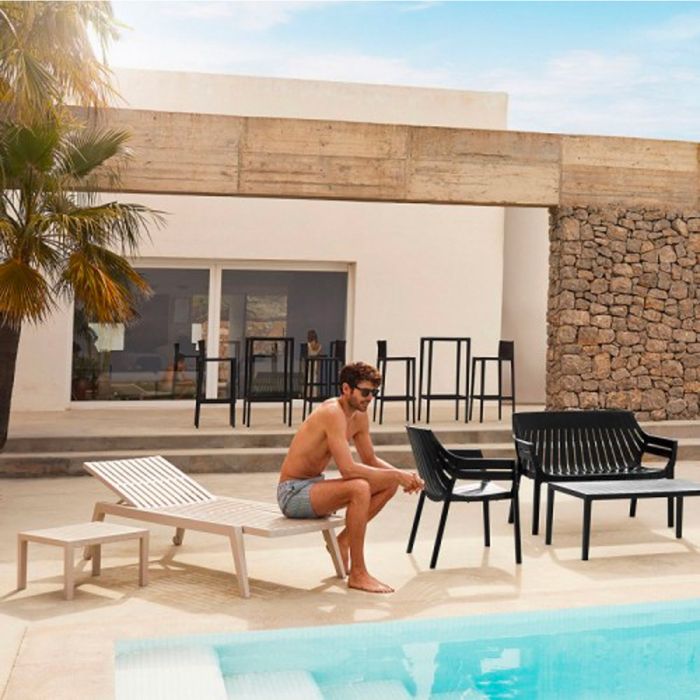 Spritz sun lounger - blanc