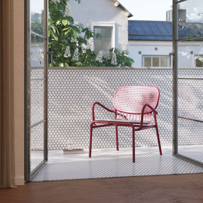 Fauteuil bas de jardin Week-end - Lot de 2