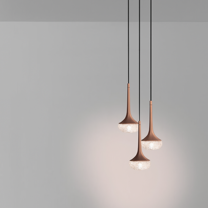 Suspension Fléa - Cuivre satiné (Outlet)