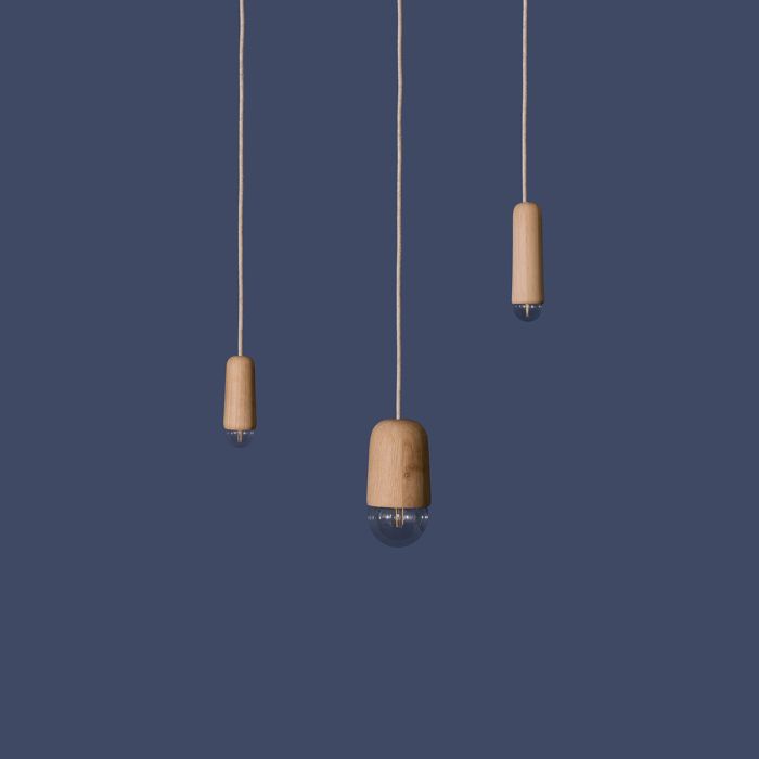 Suspension Luce - Chêne