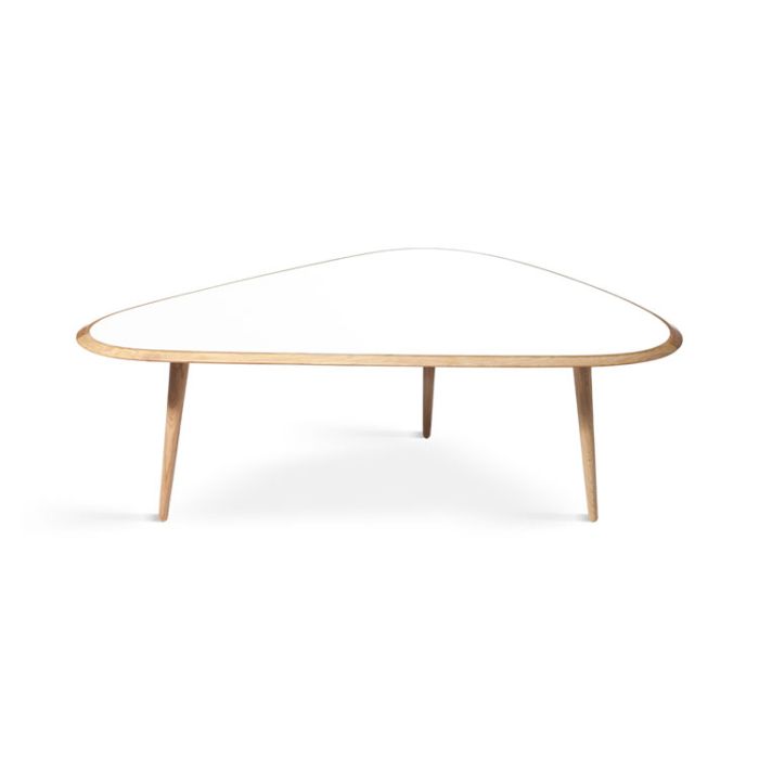 Table basse Large Fifties - Blanc