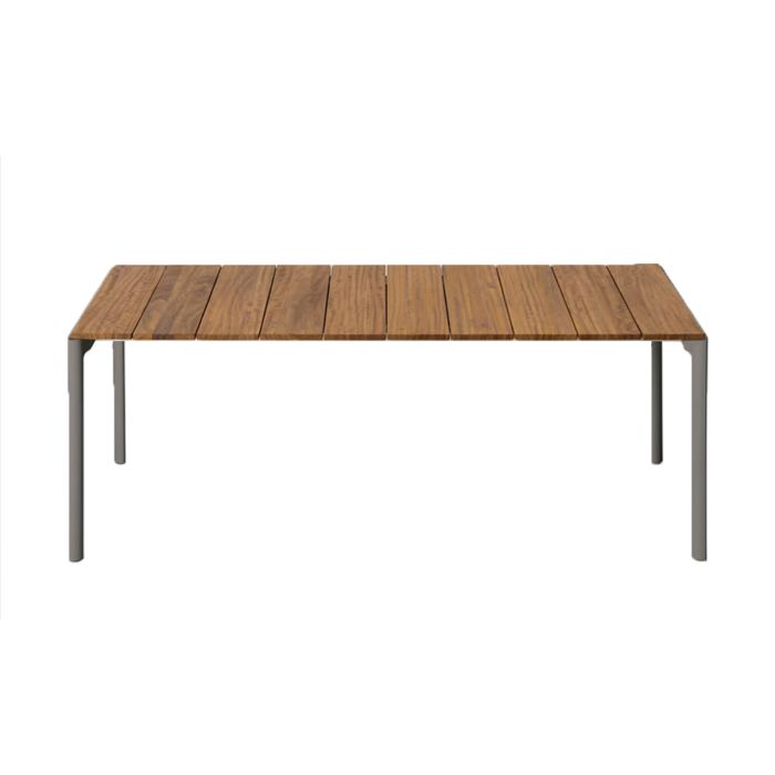 Table Be-Easy slatted laqué outdoor