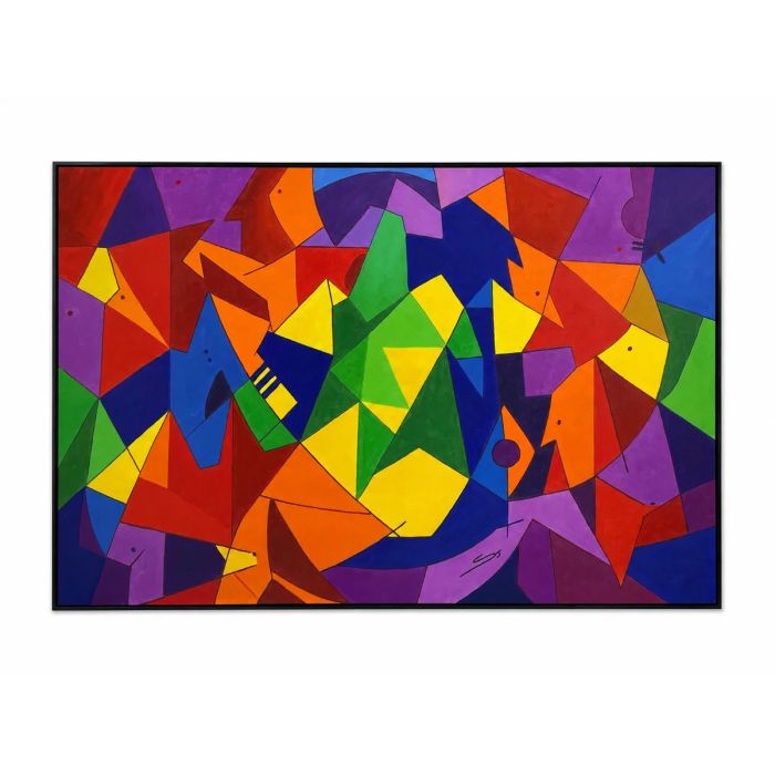Tableau Abstract Chakra 7 - 100x150 cm
