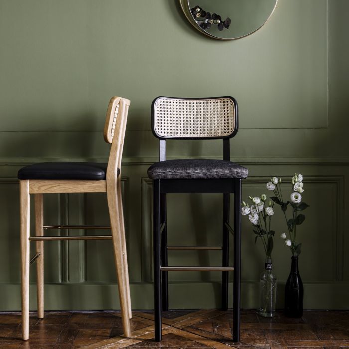 Tabouret Haut Cannage