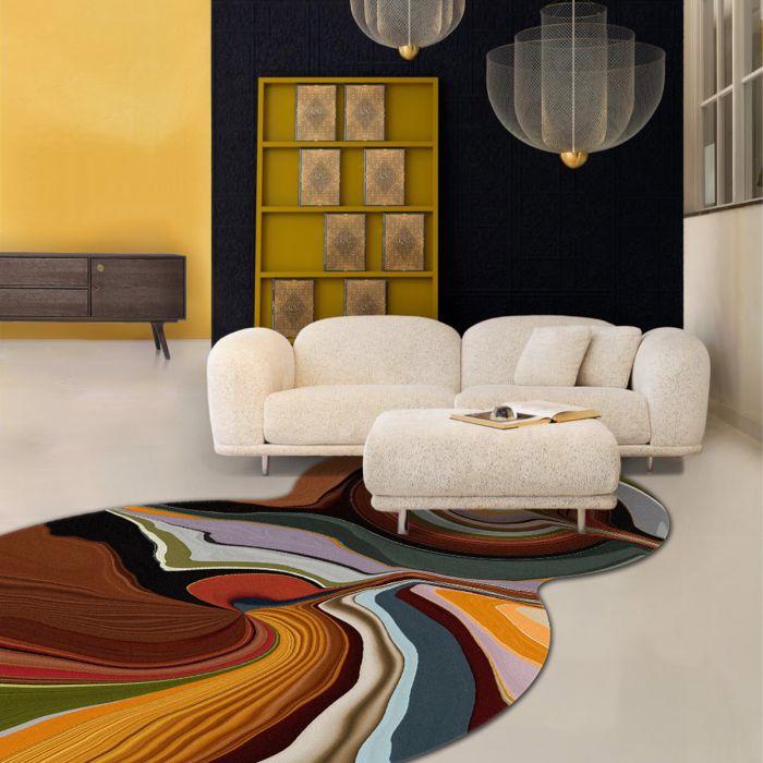 Tapis Liquid Layers organique