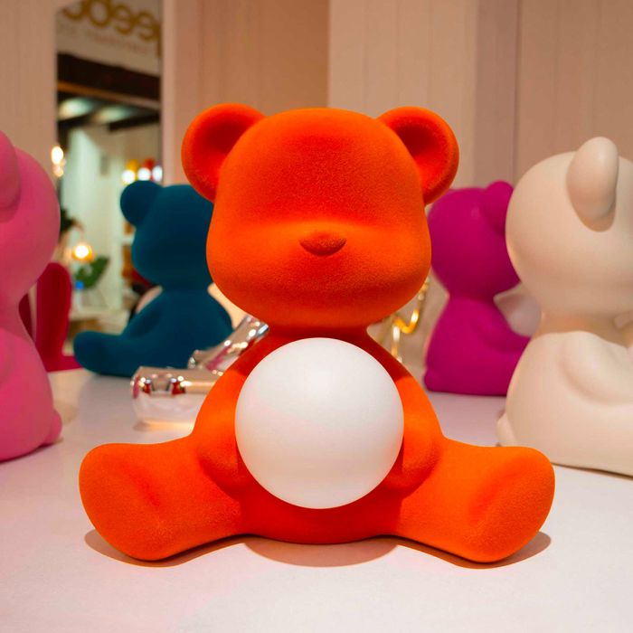 Lampe sans fil Teddy girl velvet
