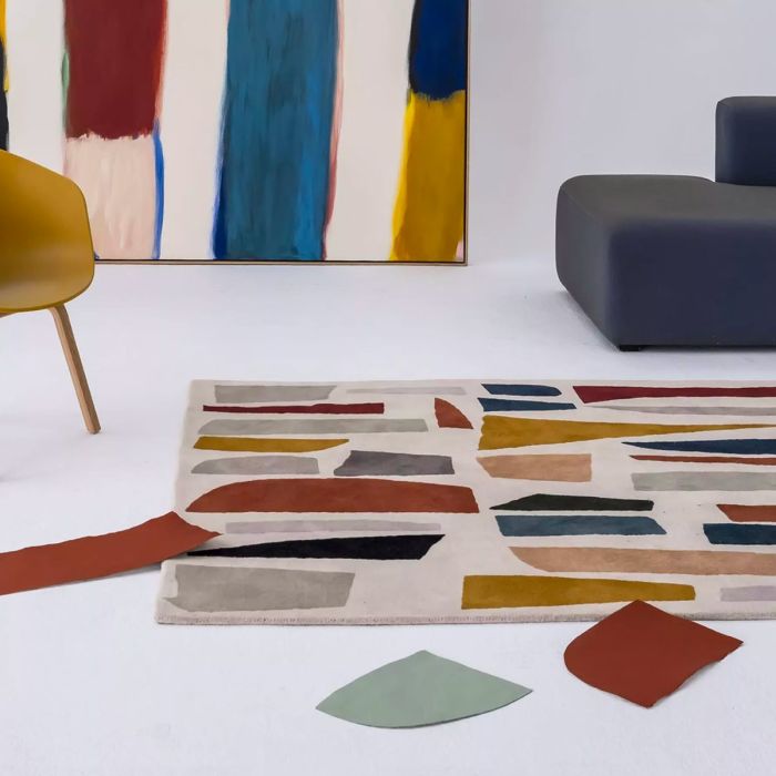 Tapis Tones Pieces Kilim 