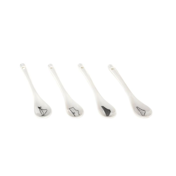 Service à thé Undressed Teacups - Lot de 4