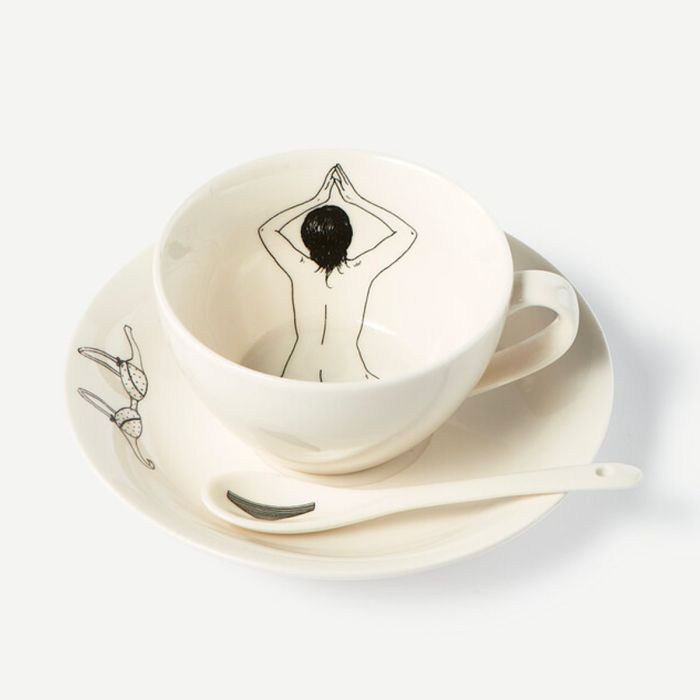 Service à thé Undressed Teacups - Lot de 4