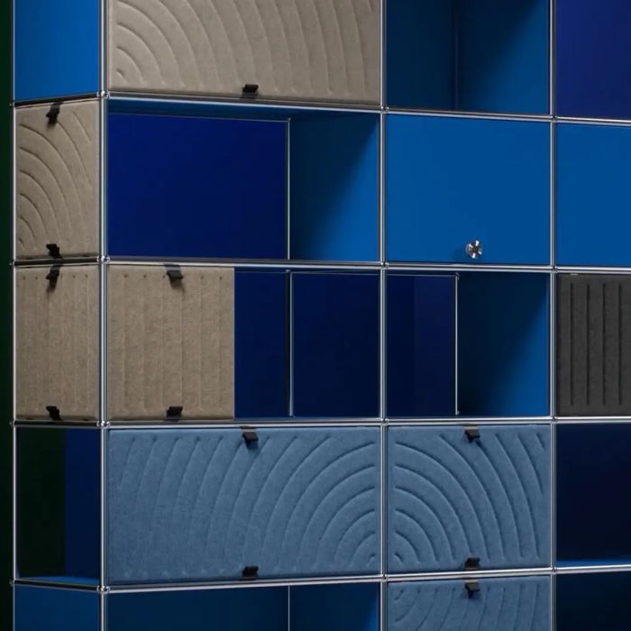 USM Haller Soft Panel - Rainures courbes