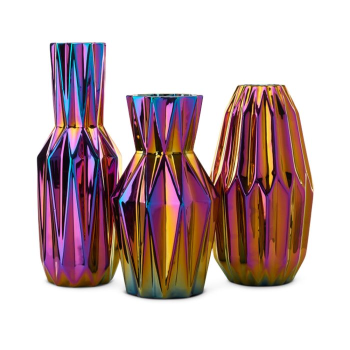Vase Oily Folds