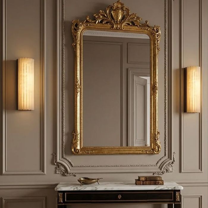 Applique Vendôme albâtre 
