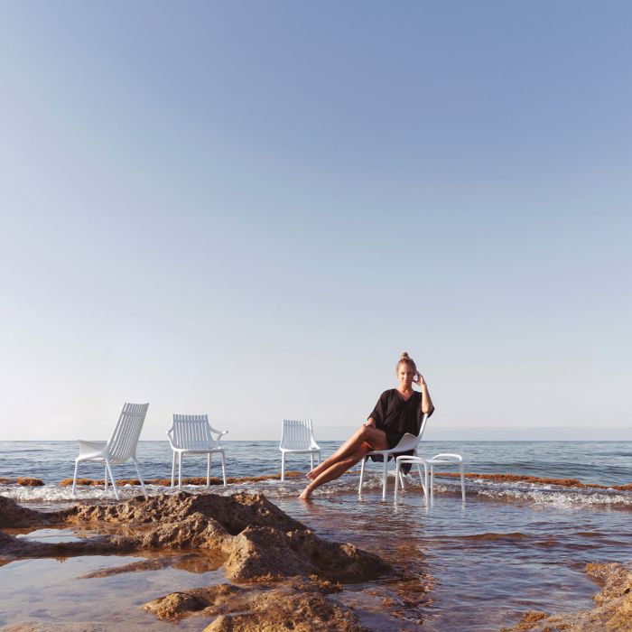 Lounge chair Ibiza - Lot de 4