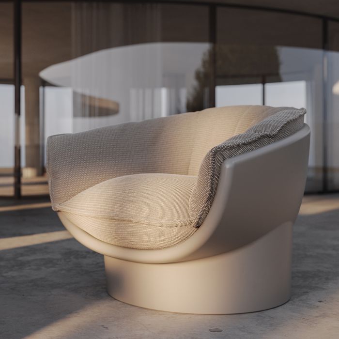 Chaise lounge Luna
