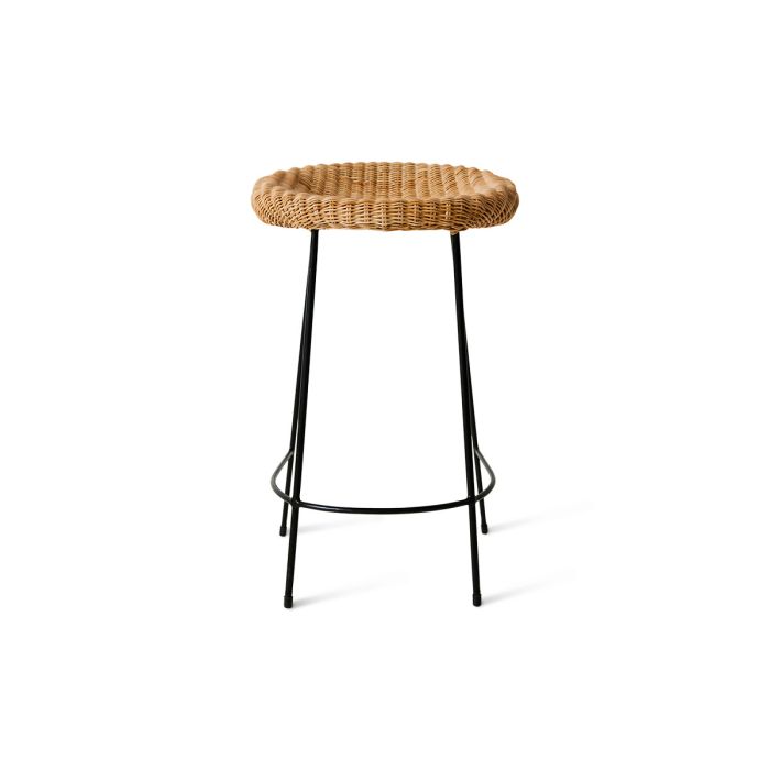 Wicker barstool