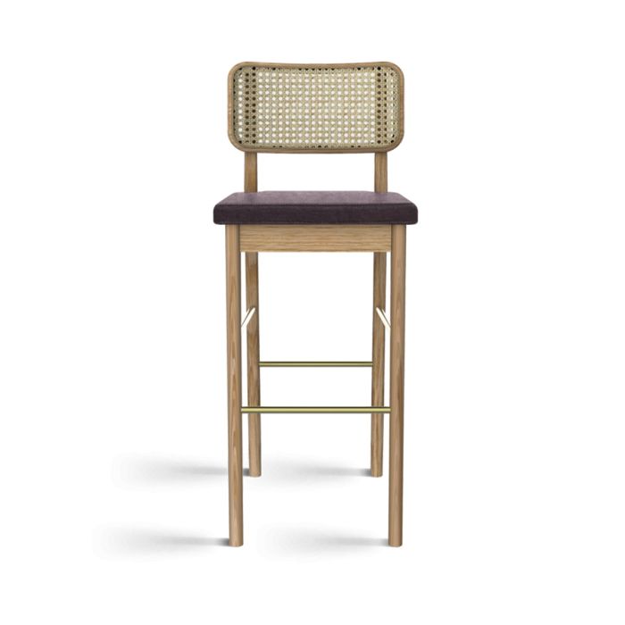 Tabouret Haut Cannage
