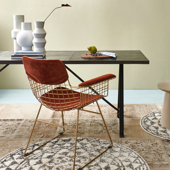 Wire Metal Armchair