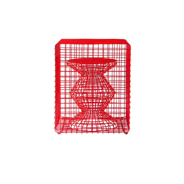 Tabouret Zig Zag - Wire