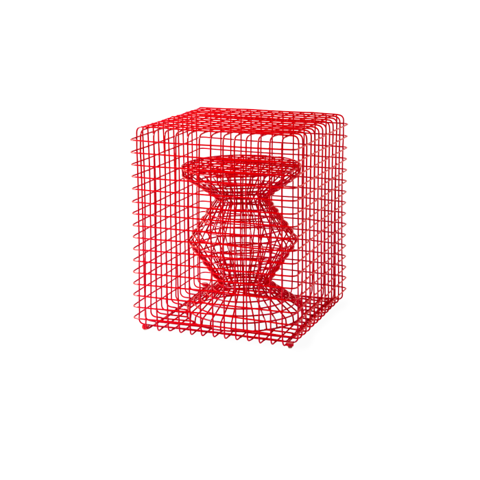 Tabouret Zig Zag - Wire