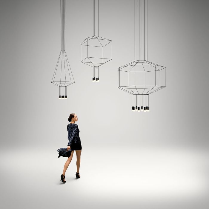 Suspension Wireflow - Modèle 1
