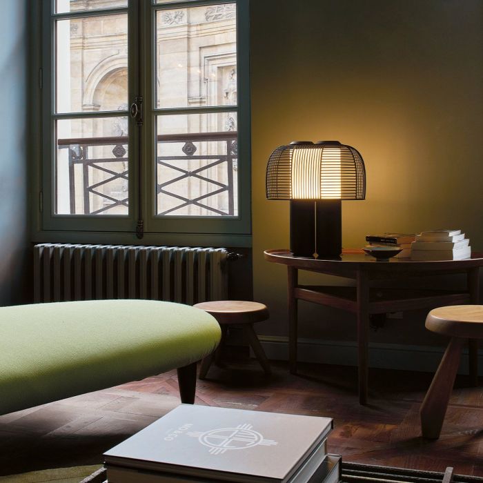 Yasuke Lampe à poser - Noir (Outlet)