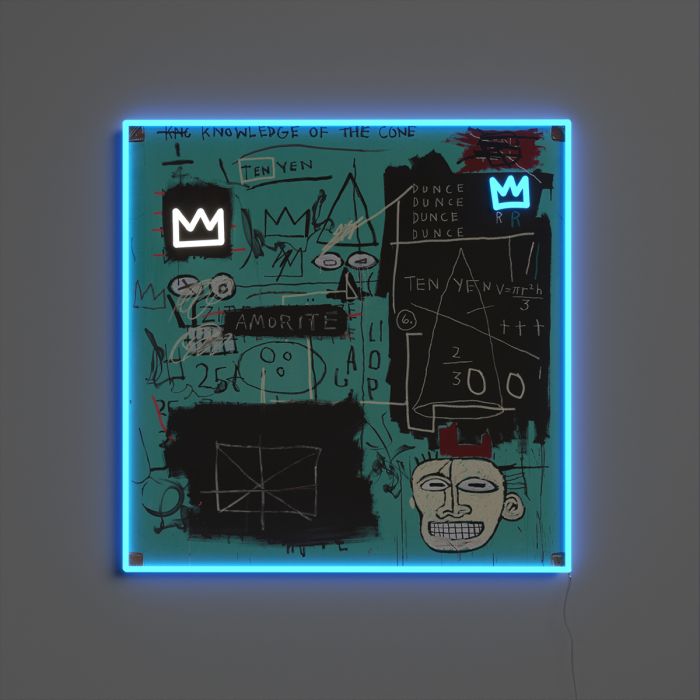 Jean Michel Basquiat - Equals Pi