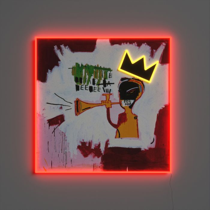 Jean Michel Basquiat - Trumpet Painting