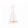 Suspension Beat Light Tall LED - Blanc / Laiton (Outlet)