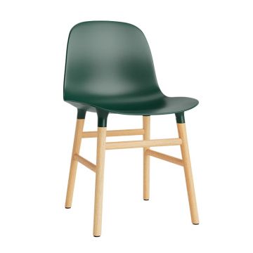 Chaise Form pieds en bois