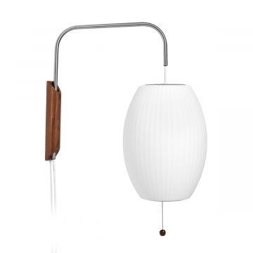 Nelson Cigar Wall Sconce Cabled