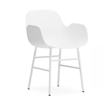 Fauteuil Form pieds en acier