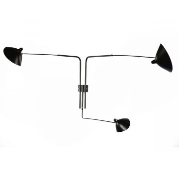 Applique 3 bras pivotants