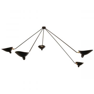 Araignée plafonnier 5 bras
