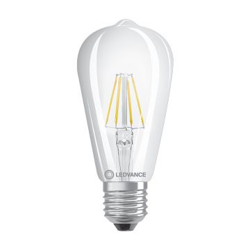 Ampoule LED Déco E27 claire 5.8W Equivalence Halo 60W 2700K Dimmable
