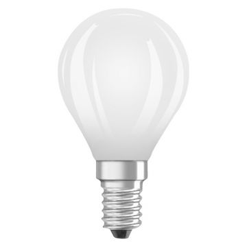 Ampoule LED Sphérique Dépolie E14 2.8W Equivalence Halo 25W 2700K Dimmable