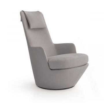 Fauteuil lounge pivotant Hi Turn