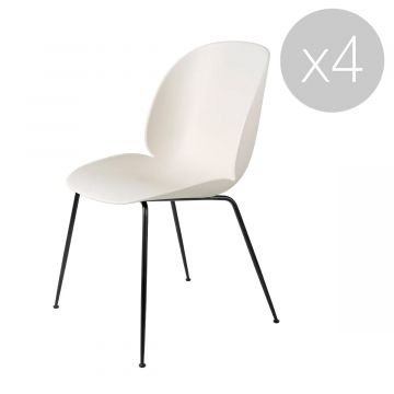 Chaise Beetle Dining - Lot de 4