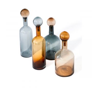 Carafe Bubbles and Bottles - Lot de 4