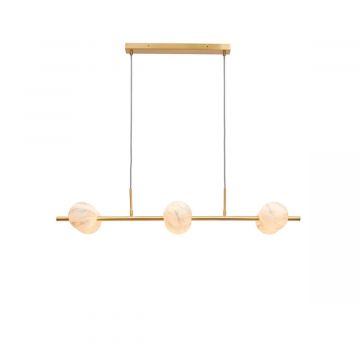 Carrara - Suspension 6 globes