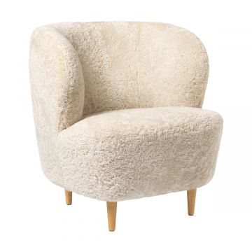 Fauteuil Stay Sheepskin - Chêne clair